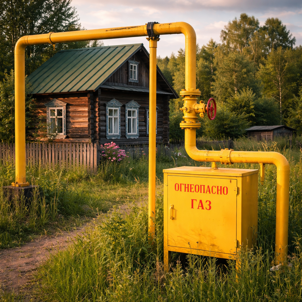 Подключение газа к дому в МО