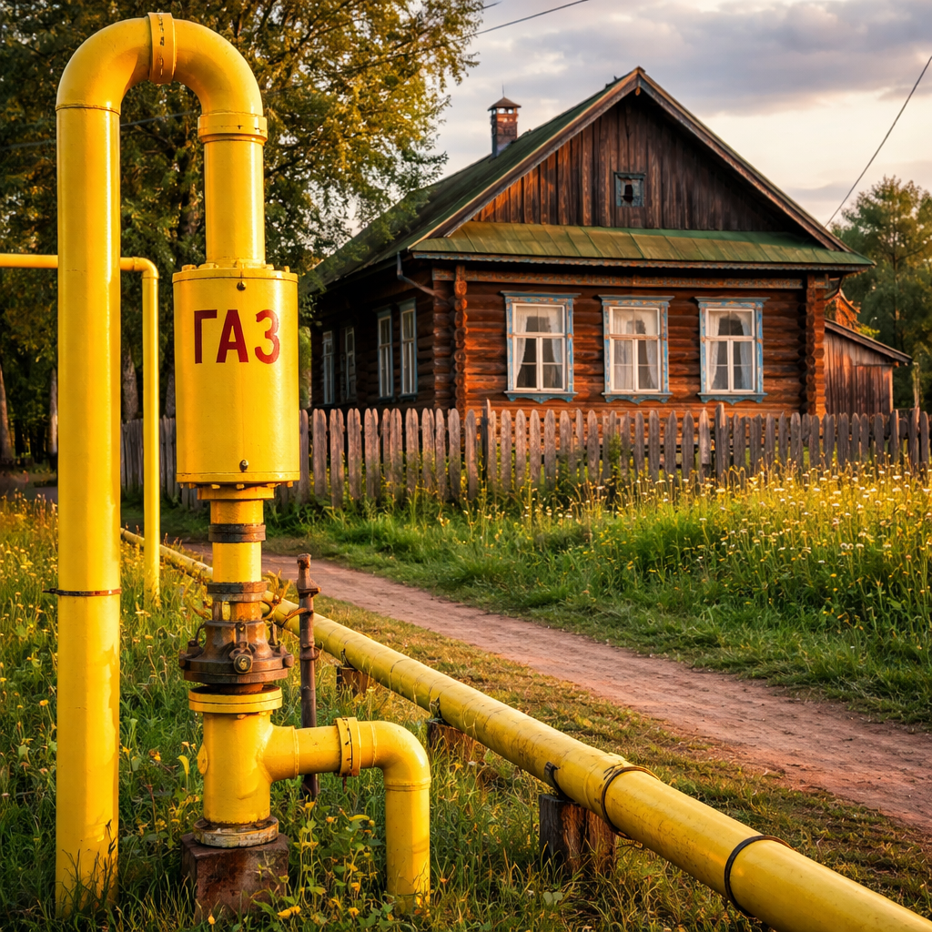 Газовые трубы в Московской области