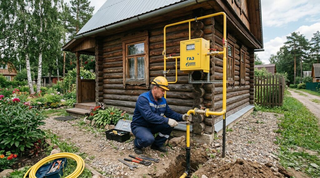 Газификация деревянного дома — особенности и требования 2026