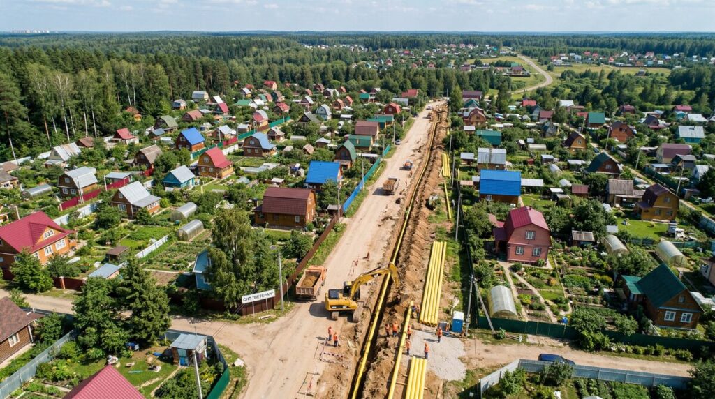 Газификация СНТ в Московской области 2026
