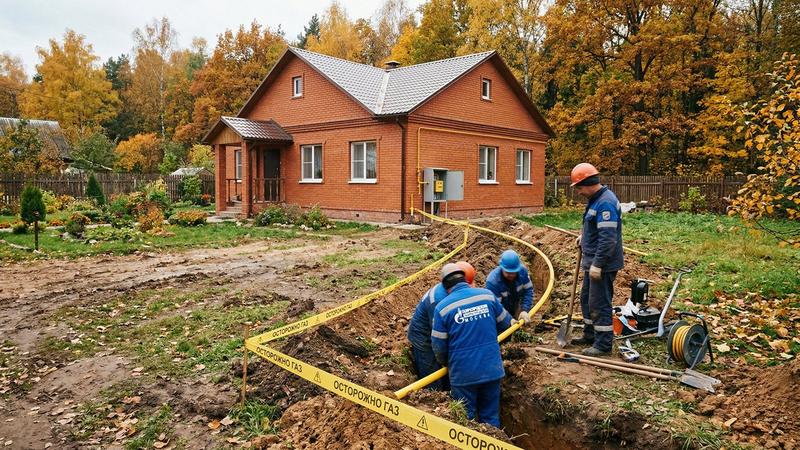 Газификация частного дома в Коломне — подключение газа 2026
