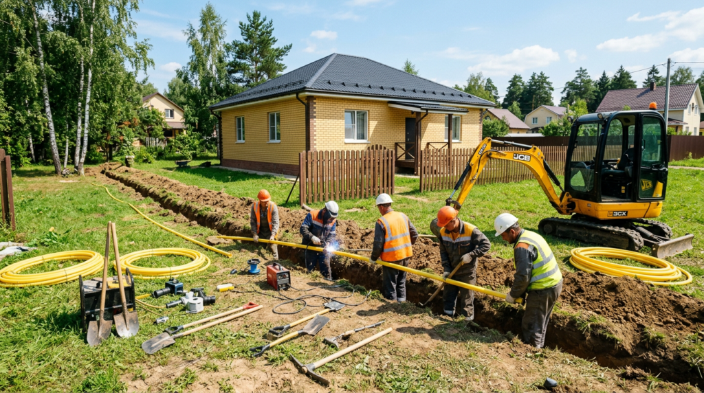 Газификация частного дома в Жуковском — подключение газа 2026