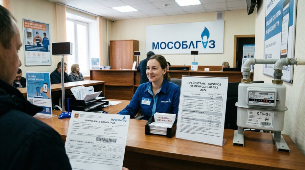 Мособлгаз тарифы 2026 — на газ и подключение