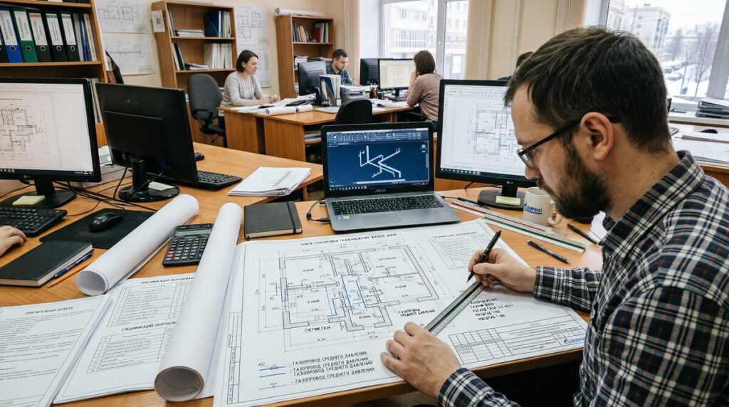 Проект газификации частного дома — стоимость и сроки 2026